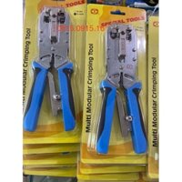 Kìm bấm cáp mạng RJ45 RJ11 cat5 cat6 1 mảnh đến 3 mảnh TL2810r