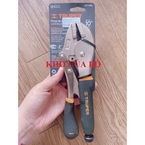 Kìm bấm chết mỏ bằng cán đen 10in/254mm Truper 17437 PPT-10RX