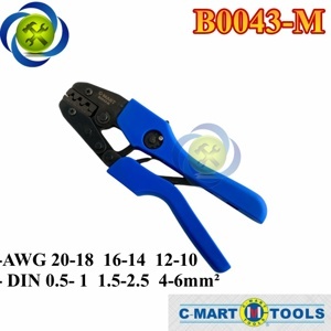Kìm bấm cos đầu M C-Mart B0043-M