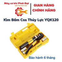 Kìm Bấm Cos  Điện Thủy Lực PADA ( VÀNG - ĐỎ ) YQK120 Hàm Ép 10-120mm2