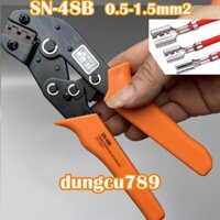 Kìm bấm cos Fasen SN-48B - bấm đầu cốt ghim 2 tầng 0.5 - 1.5mm2