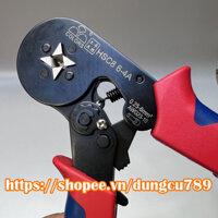 Kìm bấm cos Hsc8 6-4A / 10SA / 6-4B chính hãng Fasen bấm cốt pin rỗng vuông tròn 0.25-10mm2