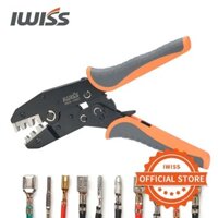 Kìm bấm cos iwiss IWS-1560 1.5-6.0 mm2 2.2 2.8 4.8 6.3 đầu đạn 3.5 4.0 HS HL đài loan kiềm crimping cosse iws1560