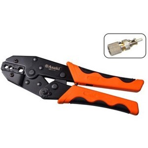 Kìm bấm cos lục giác Asaki AK-9125 - 6mm2