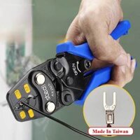 Kìm bấm cos Stedi đa năng, kiềm bóp cốt, kềm ép đầu cosse dây điện trần và bọc nhựa 0.5mm 6mm