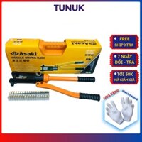 Kìm bấm cos thủy lực Asaki TUNUK,  kiềm ép cos 120mm 240mm 300mm, bấm đầu cuối dây điện, cáp
