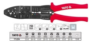 Kìm bấm cos Yato YT-2254