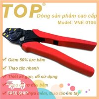 Kìm bấm đầu cote nhanh trợ lực số 06 TOP  (1.5 - 6mm2) TOP - VNE-0106