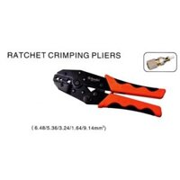 Kìm bấm đầu nối cáp đồng trục ASAKI AK-9125 9"