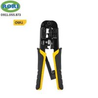 Kìm bấm dây mạng 200mm 4P-6P-8P EDL4971 Deli Tools