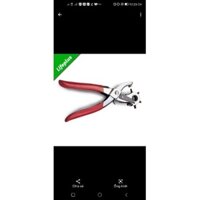 Kìm bấm đục Lỗ Dây da/Thắt lưng /dây  Đồng Hồ /Dây Nịt TOP K6012A