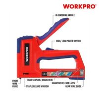 Kìm bấm ghim gỗ 6 in 1 sử dụng cho ghim bấm chữ U Workpro - WP223002