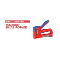 Kìm bấm ghim gỗ 6 in 1 sử dụng cho ghim bấm chữ U Workpro - WP223002