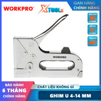 Kìm bấm ghim gỗ, sử dụng ghim bấm chữ U kích thước 4-14mm Workpro - WP223004