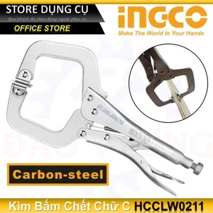 Kìm bấm khóa C Ingco HCCLW0211