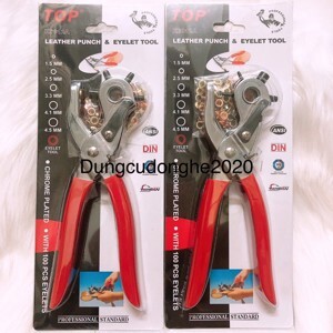 Kìm bấm khoen TOP K6012A kèm khoen