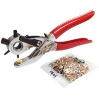 Kìm bấm lỗ dây nịt có kèm đinh - TOP K6012A