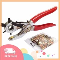 Kìm bấm lỗ dây nịt (có khoen) TOP  -  K6012A