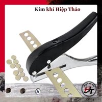 Kìm bấm lỗ nẹp chỉ nhựa pvc che lỗ vít kềm bấm lỗ tròn giấy 8mm 10mm KBLNCN