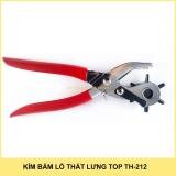 Kìm bấm lỗ thắt lưng Top TH-212