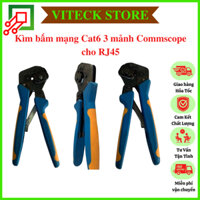 Kìm bấm mạng cat6 3 mảnh Commscope cho RJ45, kìm mạng AMP cat6 Commscope chính hãng - Mới 99%