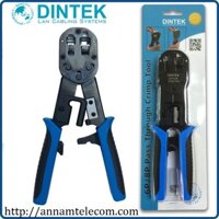 Kìm bấm mạng cho đầu RJ45 xuyên thấu Dintek Crimping tool Pass Through ezi-PLUG