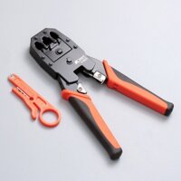 Kìm Bấm Mạng Cosline Kapusi Japan 3 Đầu Tích Hợp 4P 6P 8P Kèm Tuốt Dây Điện Kapusi Kim Khí Đức Nguyên