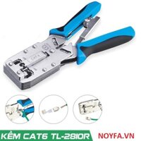 Kìm bấm mạng đa năng Cat5, Cat6, Cat6 -3 mảnh RJ45 - RJ11 Talon TL-2810R cao cấp