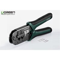 Kìm Bấm Mạng Đa Năng RJ45/RJ11 Ugreen 70683 10952 Cao Cấp - Hàng Chính Hãng TẶNG 2 LƯỠI DAO