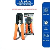 Kìm bấm mạng Micronet SP1131-V3 đa năng bấm RJ11,RJ45 cat5e,cat6