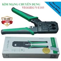 Kìm Bấm Mạng RJ45 Cat5 Cat6 Hãng Veggieg V-E103 Chuyên Dụng , Chính Hãng , Sản Phẩm Đẹp Và Chất Lượng