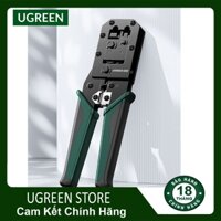 Kìm bấm mạng RJ45+RJ11 Cat5/Cat6 Cao Cấp Ugreen Hàng Chính hãng  kèm thêm lưỡi cắt dự phòng