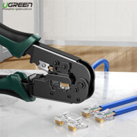 Kìm Bấm mạng RJ45/RJ11 Ugreen 10952 NW168 (Thép Carbon Q235,Bấm hạt mạng Cat5/Cat6 có dao cắt)