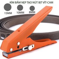 Kìm bấm nẹp nhựa, gỗ veneer tạo nút bịt đầu Vít-Cam đa năng D8mm-D10mm-D15mm tùy chọn