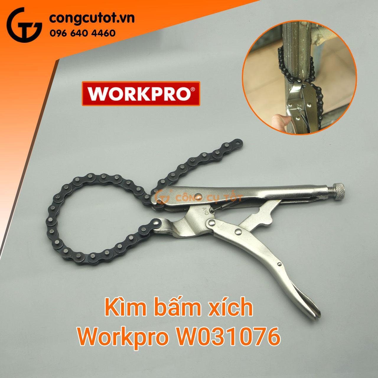 Kìm bấm xích Workpro W031076
