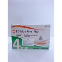 KIM BÚT BD ULTRA-FINE (KIM BÁNH Ú, KIM LẮP BÚT CHÍCH TIỂU ĐƯỜNG) ( túi 50 kim)