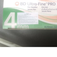 Kim Bút Tiêm Insulin BD Ultra-Fine Pro 32G(0.23mm x 4mm)Hộp 100cái