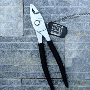 Kìm cá sấu mỏng cán bọc 200mm Tsunoda S-PL-200G