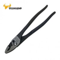 Kìm cá sấu răng cưa chéo loại mỏng cán trần 200mm TSUNODA S-PL-200X
