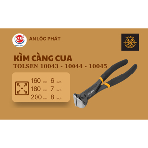 Kìm càng cua Tolsen 180mm 10044 7"