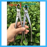 Kìm cạp tròn- xéo cắt cành cây bonsai thép trắng đúc nguyên khối