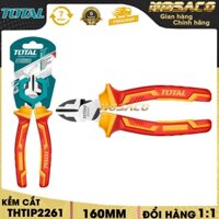 Kìm cắt cách điện TOTAL THTIP2261 kềm cách điện thép Cr-V chống rỉ siêu cứng cắt cáp dây điện sắt kim loại - MOSACO