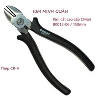 Kìm Cắt Cán Màu Đen Cao Cấp 150mm/6"  B0012 C-Mart