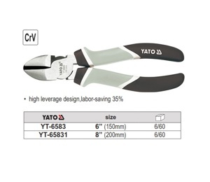 Kìm cắt cao cấp Yato 8" YT-65831