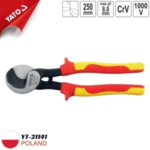 Kìm cắt cáp cách điện Yato YT-21141