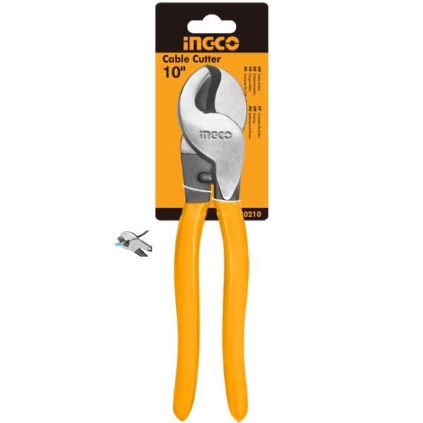 Kìm cắt cáp điện 10inch Ingco HCCB0210