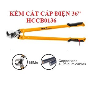 Kìm cắt cáp điện Ingco HCCB0136
