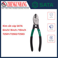 Kìm cắt cáp SATA 6inch/ 8inch /10inch mã 72501/72502/72503 thép hợp kim cứng, chống gỉ sét, độ bền cao