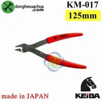 Kìm cắt chân linh kiện điện tử 125mm KEIBA KM-017 Nhật Bản