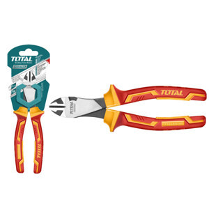 Kìm cắt cộng lực cách điện 7in Total THTIP2571